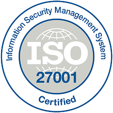 Icona del certificato ISO 27001