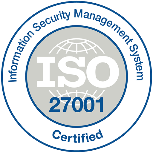 Icona del certificato ISO 27001